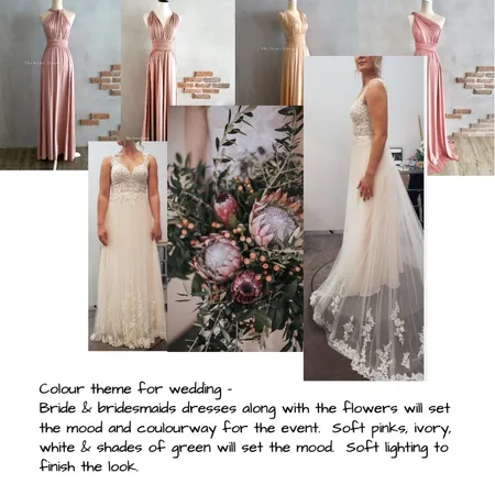Bride &amp; bridesmaids Interior Design Mood Board by LongrassStyle on Style Sourcebook