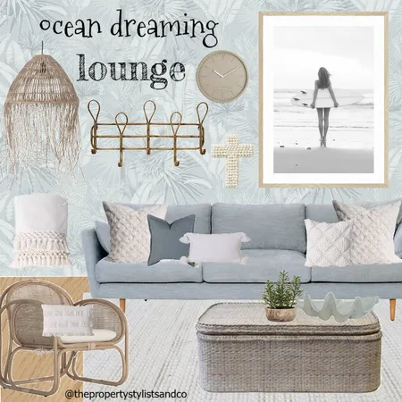 ocean dreaming lounge Interior Design Mood Board by The Property Stylists & Co on Style Sourcebook