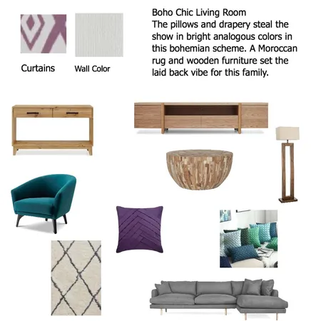 IDI Module 9-Living Room Interior Design Mood Board by AllisonW on Style Sourcebook