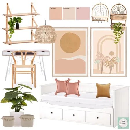 Guestroom office Interior Design Mood Board by Leafdesigns on Style Sourcebook