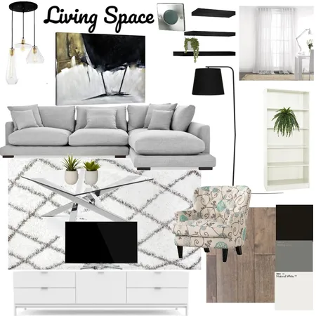 Living Space Interior Design Mood Board by Katie Anne Designs on Style Sourcebook