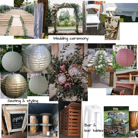 Wedding furniture and style Interior Design Mood Board by LongrassStyle on Style Sourcebook