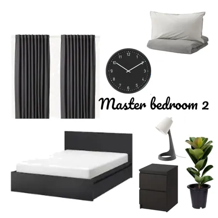 Master Bedroom 2 Interior Design Mood Board by Syazaliza on Style Sourcebook