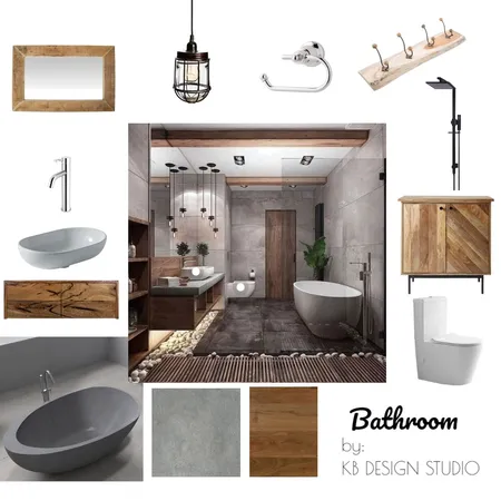 Bathroom Interior Design Mood Board by KB Design Studio on Style Sourcebook