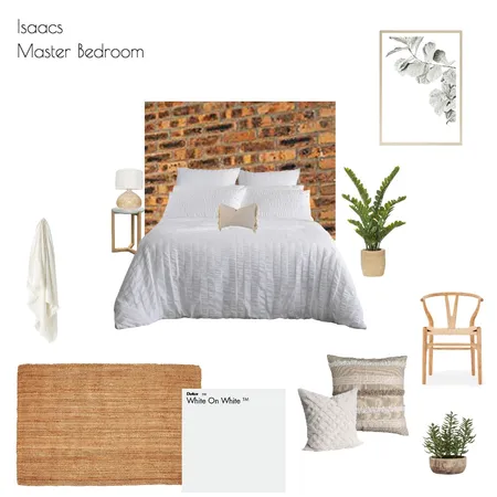 Isaacs Master Bedroom Interior Design Mood Board by Cedar &amp; Snø Interiors on Style Sourcebook