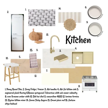 Kitchen Assignment 9 Interior Design Mood Board by katyrollestondesign on Style Sourcebook