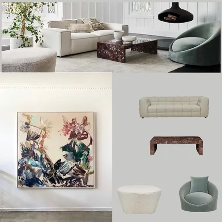 Kefford Lounge Room Interior Design Mood Board by Willea on Style Sourcebook