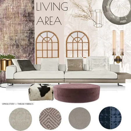 lIVING Interior Design Mood Board by RitikaK on Style Sourcebook