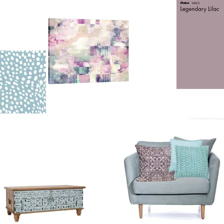 Relaxing Purple and Blue Bedroom Interior Design Mood Board by LindsayLiss on Style Sourcebook