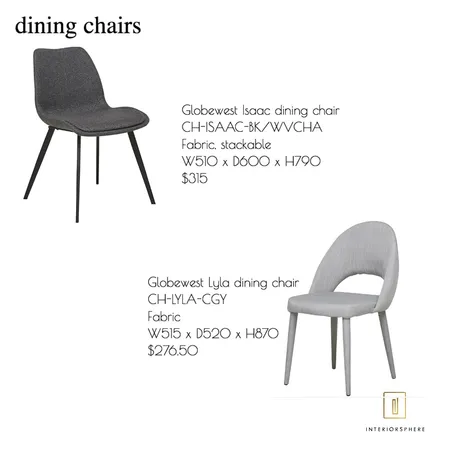 Lacey Aoun Dining Chairs Interior Design Mood Board by jvissaritis
