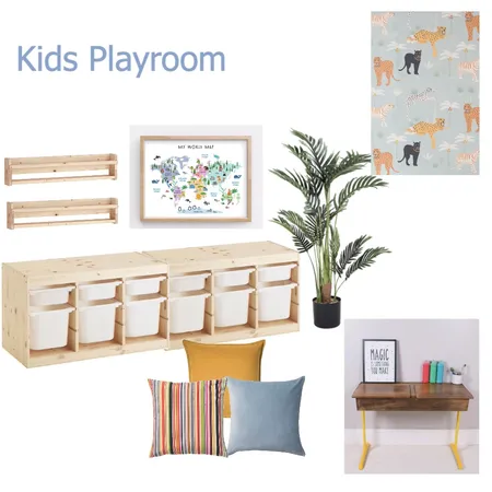 Kids Play Room Interior Design Mood Board by The House of Lagom on Style Sourcebook
