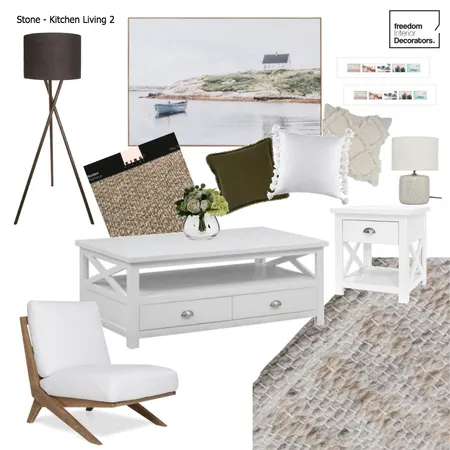 Stone - Kitchen Living 2 Interior Design Mood Board by fabulous_nest_design on Style Sourcebook