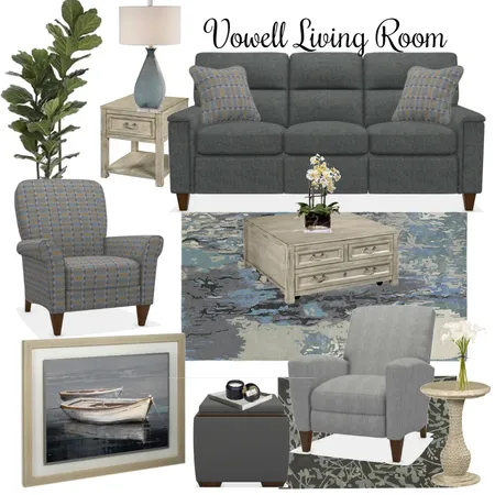 Vowell Living Room Interior Design Mood Board by SheSheila on Style Sourcebook
