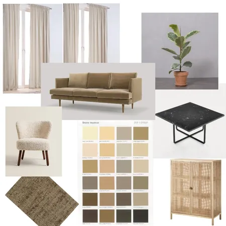 livingroom Interior Design Mood Board by lampe on Style Sourcebook