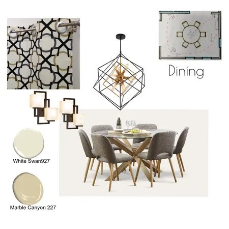 Dining Interior Design Mood Board by Scott on Style Sourcebook