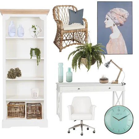 Ange's Home Office Interior Design Mood Board by Valhalla Interiors on Style Sourcebook