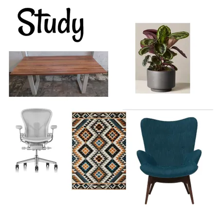 Study Interior Design Mood Board by kellyg on Style Sourcebook