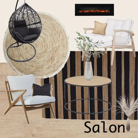 Salon Japandi Interior Design Mood Board by Archi-indoor on Style Sourcebook