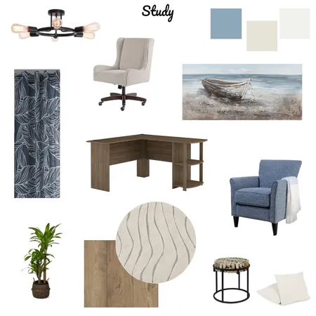 A9 - Study Interior Design Mood Board by beccavalin on Style Sourcebook