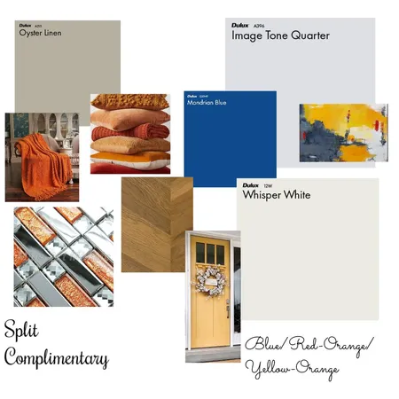 Scheme Three Split Complimentary Interior Design Mood Board by Jlw4587 on Style Sourcebook