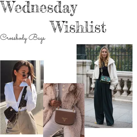 Wednesday Wishlist - Crossbody Bags Interior Design Mood Board by sbekhit on Style Sourcebook