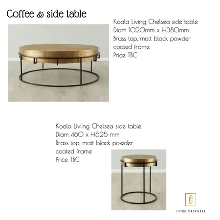 Coffee &amp; side table 2 Interior Design Mood Board by jvissaritis on Style Sourcebook