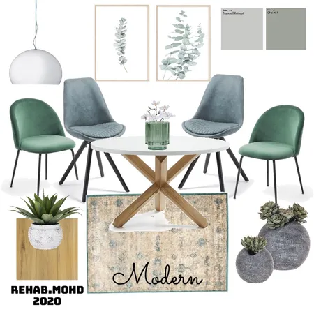 Modern Interior Design Mood Board by REHAB.MOHD on Style Sourcebook