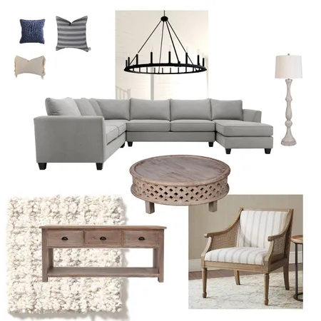 Burr Living Room Interior Design Mood Board by creating a home that feels like a vacation on Style Sourcebook