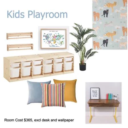 Kids Playroom Interior Design Mood Board by The House of Lagom on Style Sourcebook