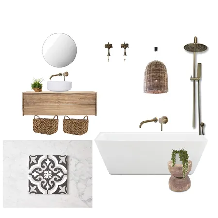 Renovation 2020 Main Bathroom Interior Design Mood Board by reneeelizabethco on Style Sourcebook