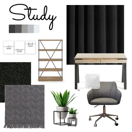 study Interior Design Mood Board by leticea11 on Style Sourcebook