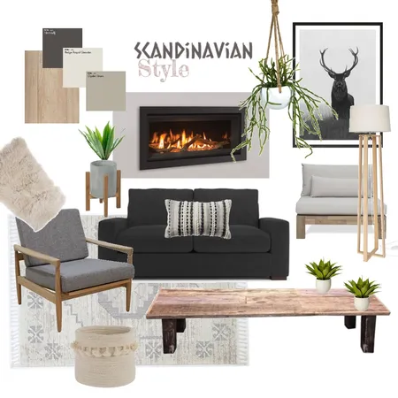 Scandinavian Style Interior Design Mood Board by Anthony on Style Sourcebook