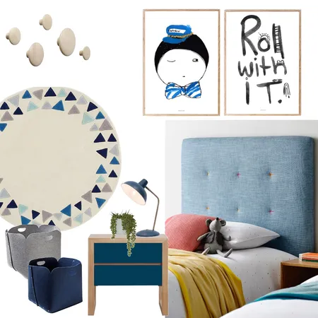 Boys Room Interior Design Mood Board by DOT + POP on Style Sourcebook