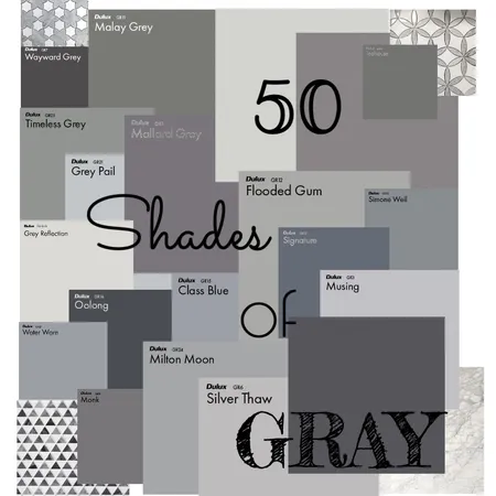 50 shades of gray Interior Design Mood Board by Anastasia89 on Style Sourcebook