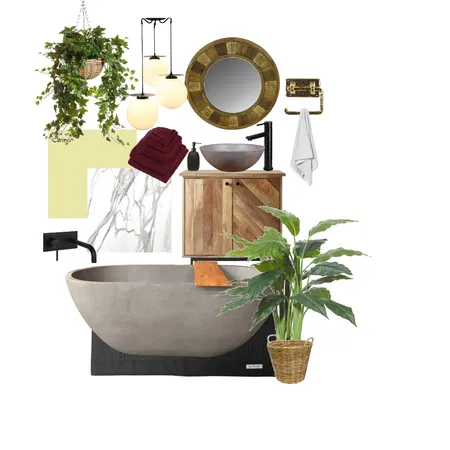 modern eco bathroom Interior Design Mood Board by Synnystersixx on Style Sourcebook