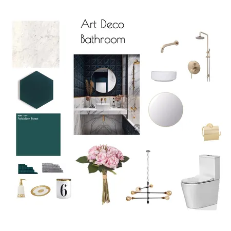 Art Deco Interior Design Mood Board by MAJASOK on Style Sourcebook