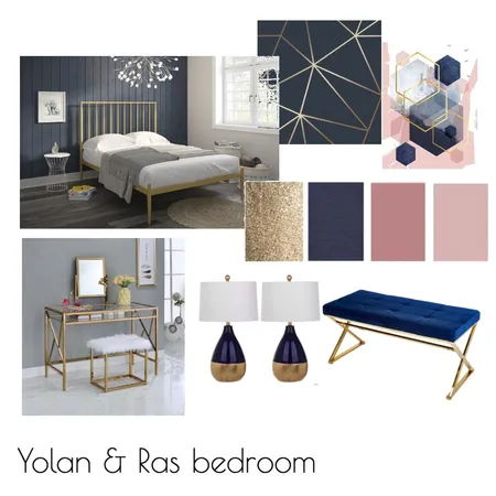 Yolan and Ras Bedroom Interior Design Mood Board by ooghedo on Style Sourcebook