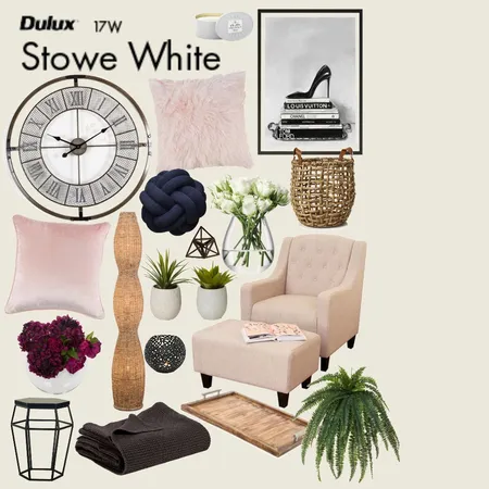 lux baby pink Interior Design Mood Board by Synnystersixx on Style Sourcebook