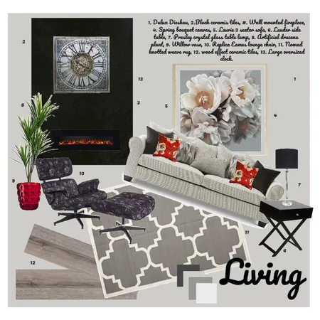 living Interior Design Mood Board by dianeclarke on Style Sourcebook