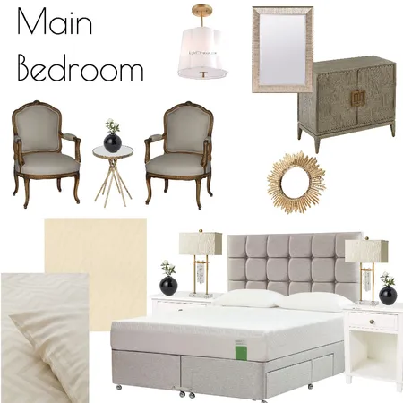 Main bedroom - Roberta Interior Design Mood Board by RLInteriors on Style Sourcebook