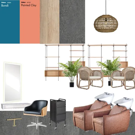 Miami Hair Interior Design Mood Board by Bianca Strahan on Style Sourcebook