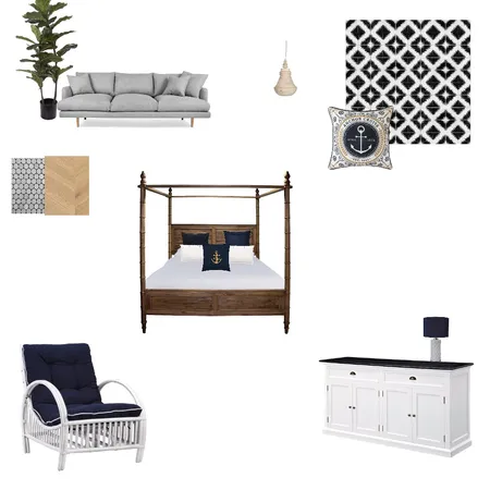 hamptons Interior Design Mood Board by MeganRay on Style Sourcebook