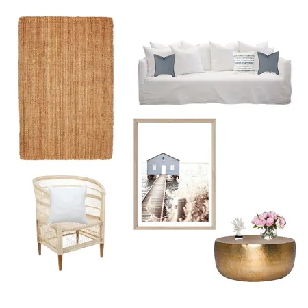 Relaxed coastal living room Interior Design Mood Board by Cfeggans on Style Sourcebook