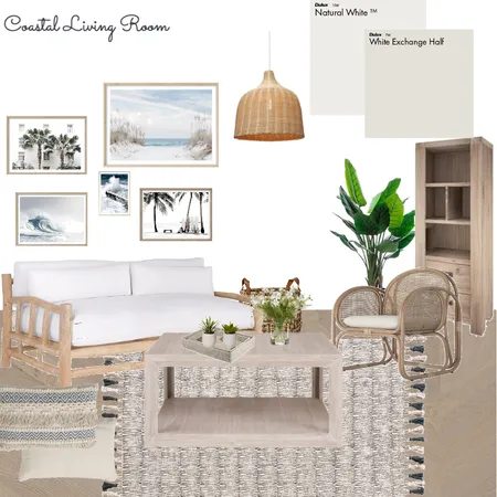 Coastal Living Room Interior Design Mood Board by AislingKidney on Style Sourcebook