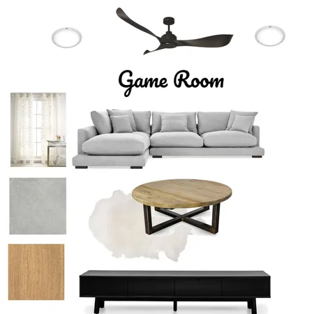 Game room Interior Design Mood Board by thamziwei on Style Sourcebook