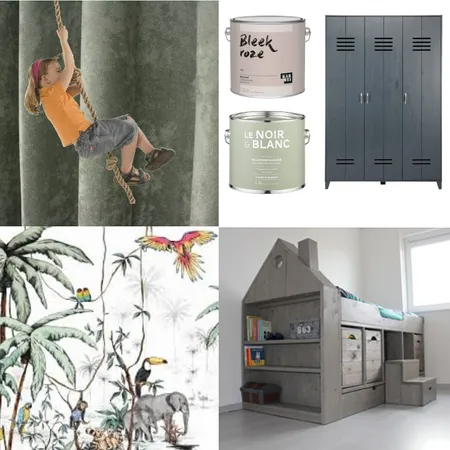 Color and theme ideas kid's bedroom Interior Design Mood Board by minou on Style Sourcebook