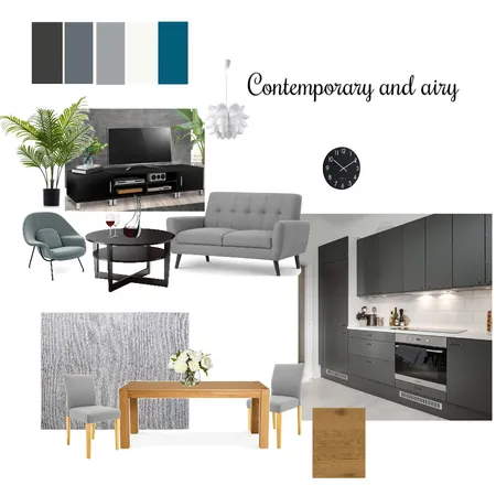 Open space living Nara Interior Design Mood Board by NAghayan on Style Sourcebook