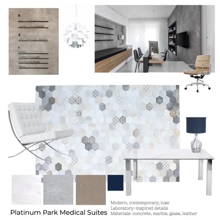 Platinum Park Medical Suites moodboard Interior Design Mood Board by nikolahassan on Style Sourcebook