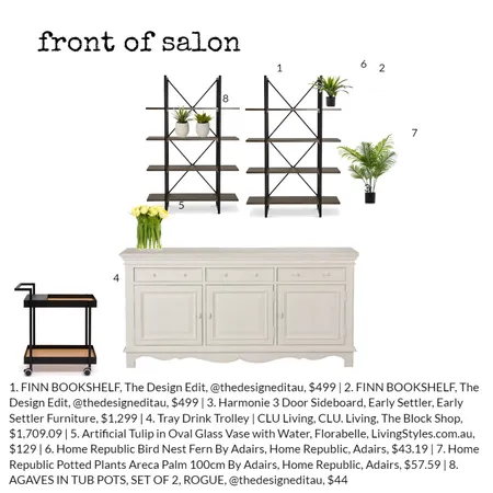 Hair Salon Ganmain Moodboard 4 Interior Design Mood Board by margopolo62 on Style Sourcebook