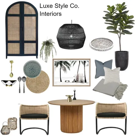 Luxe Coastal Interior Design Mood Board by Luxe Style Co. on Style Sourcebook